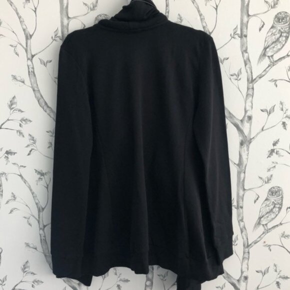 ALL SAINTS BLACK DAHLIA SWEATSHIRT M - Picture 6 of 6